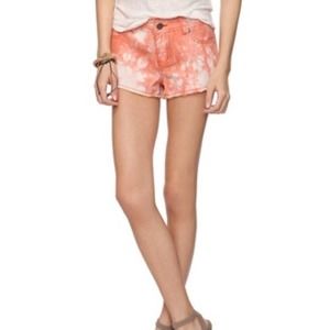 Forever 21 Orange Tie Dye  Short Size 29